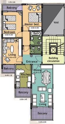 Pinky and Noise Tank's apartment Threebedroomapartment