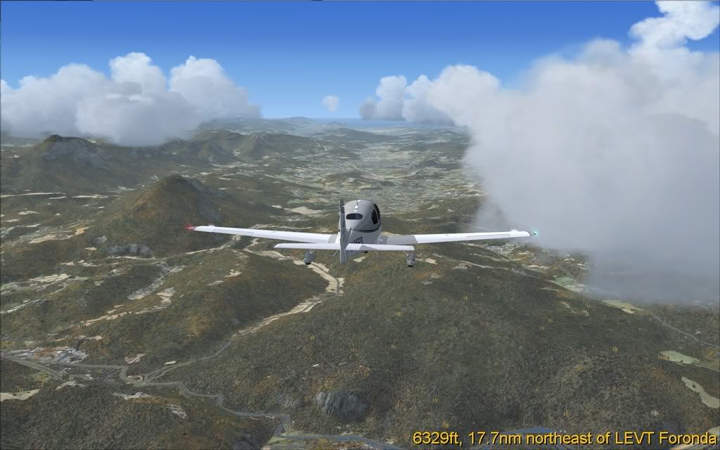 [FSX] - Pamplona Bilbao - linda app mar e montanhas no caminho 17