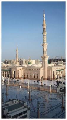 Razón por la que la tumba del Profeta está dentro de su masyid. Masjid_Nabawi_by_edgeofuniverse-1