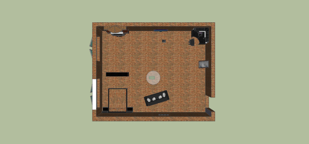 Nick Nam's room TopView