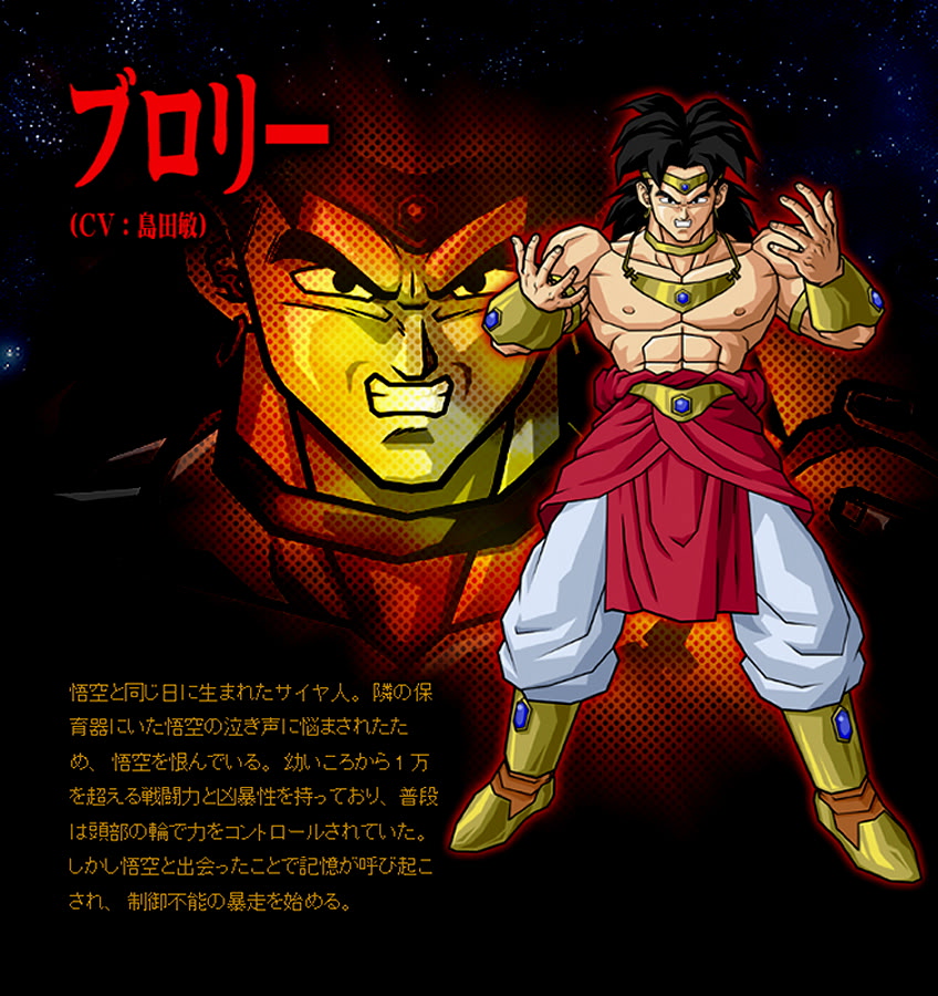 Ficha de personajes-BROLY Broly-Dragon-Ball-Budokai-Tenkai-3