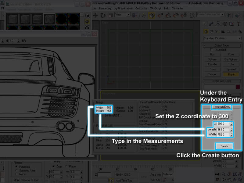 Setting Up 3d Modeling References Part 2... Backviewstep5