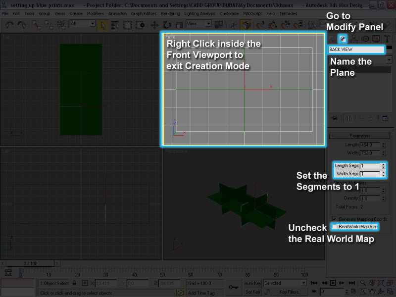 Setting Up 3d Modeling References Part 2... Backviewstep6