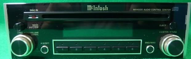 McIntosh MX4000 head unit (Used) 0909001013364s0