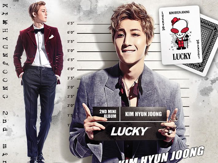 [random] Kim Hyun Joong ‘LUCKY’ Album (Cover, Poster & CD) Event01