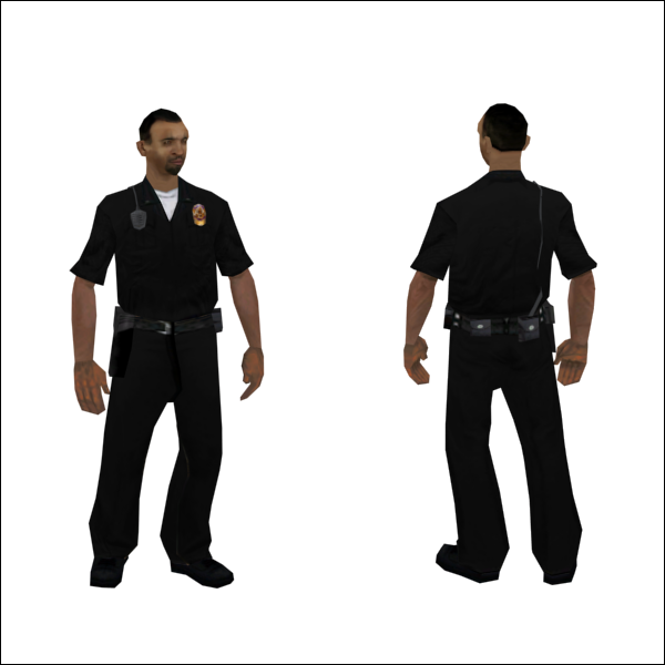 SKINPACK - Los Santos Police Departement. Render-9