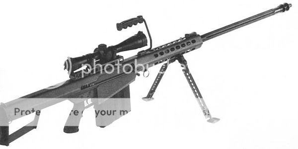 Weapons of WHF Barrett_m82a1