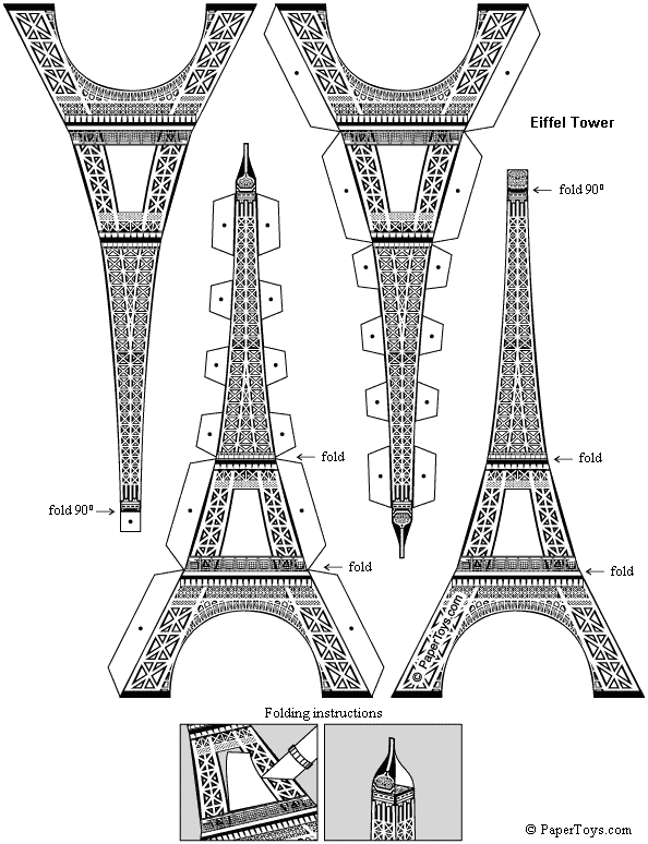 pattern thapv effiel 180 Eiffel