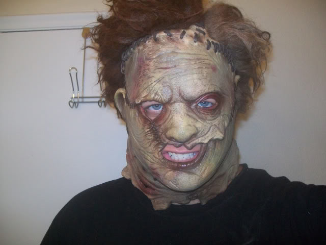 Newt's Leatherface 2003 Costume!  (and others) Poop