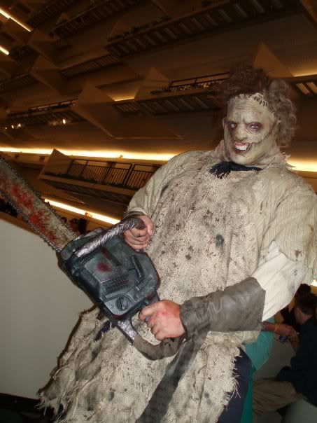 Newt's Leatherface 2003 Costume!  (and others) Tacoboy2