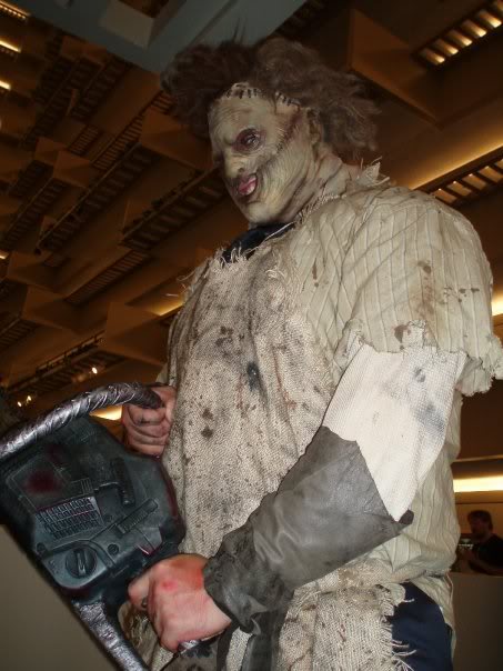 Newt's Leatherface 2003 Costume!  (and others) Tacoboy3