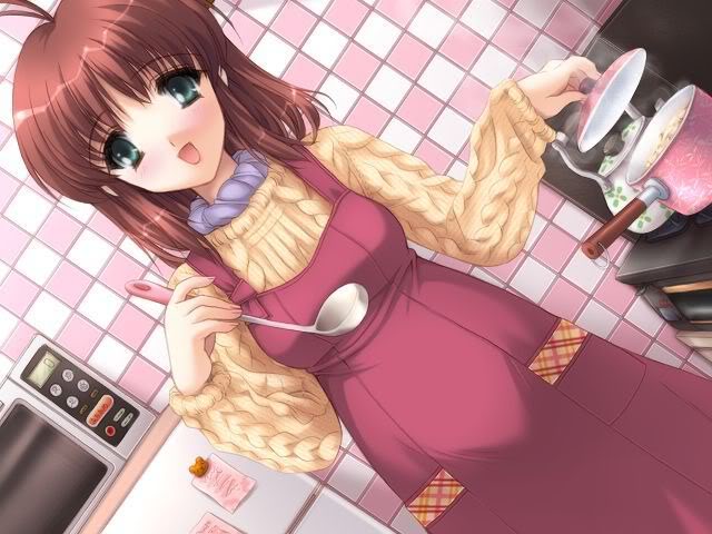 صور انمي تطبخ Pregnantgirlcooking