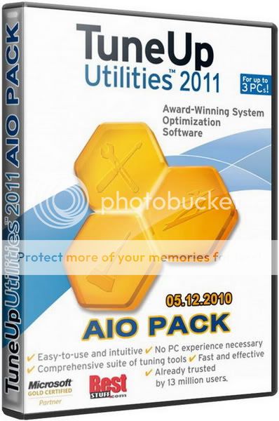 TuneUp Utilities 2011 AIO Pack Resport (10.0.2037.8) + Portable Tuneupaio