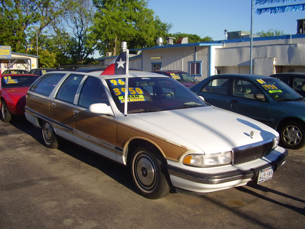 My 96 Roadmaster "Gran Sport" wagon.   Enjoy!  NewBraunfelsPics109