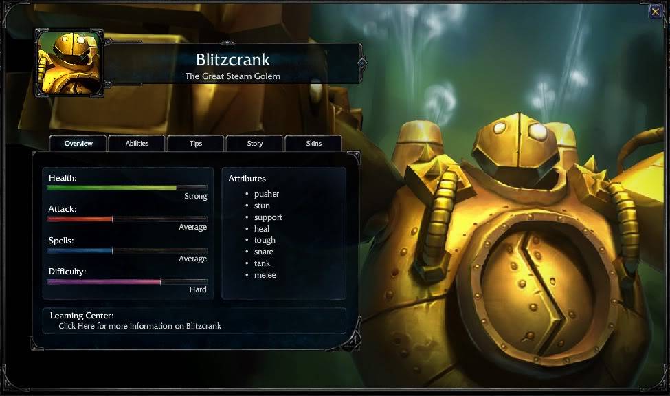 League Of Legends Inedito: Todos los Heroes Blitzcrank