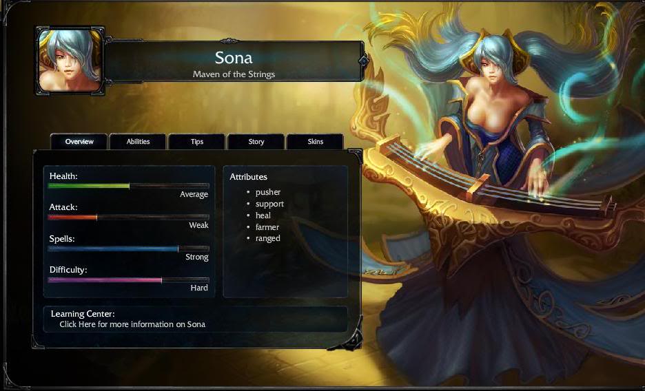 League Of Legends Inedito: Todos los Heroes Sona