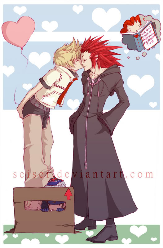 look what I found while surfing XD Akuroku_kissu