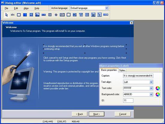 Astrum InstallWizard Professional 2.24.20 (Criador de Setup's) Astrum_installwizard_professional_1