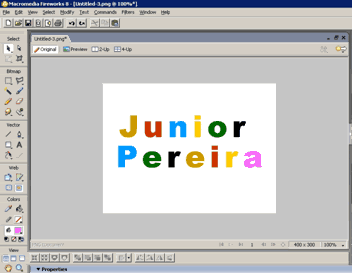 [TUTO] ..: Pintando seu nome no Fireworks :.. 3-1