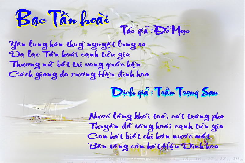 Bạc Tần Hoài BacTanhoai