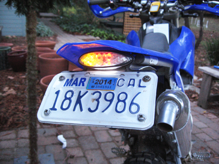 JWS Mods 3 - Tail Light, & Odometer WRRtaillight2