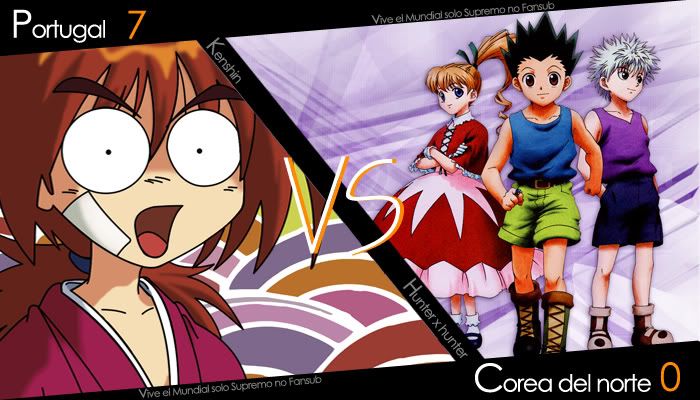 Rurouni Kenshin 07 vs Hunter x Hunter 00