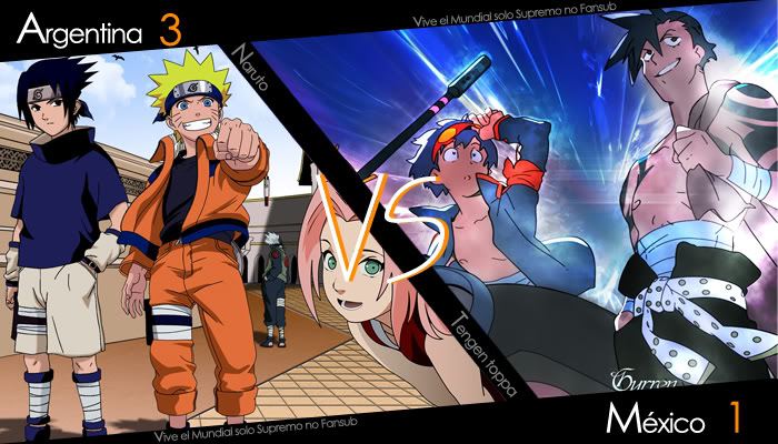 Naruto 03 vs Tengen Toppa Gurren Laggan 01