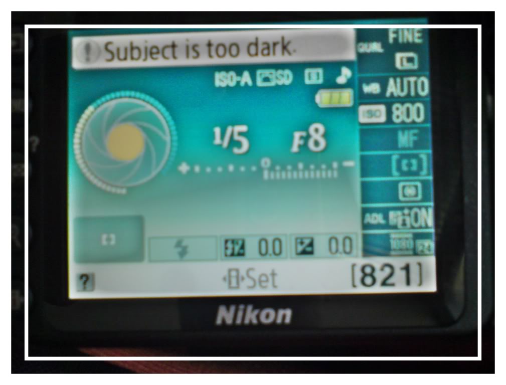 nikon pop up message "Subject too dark" DSC01183