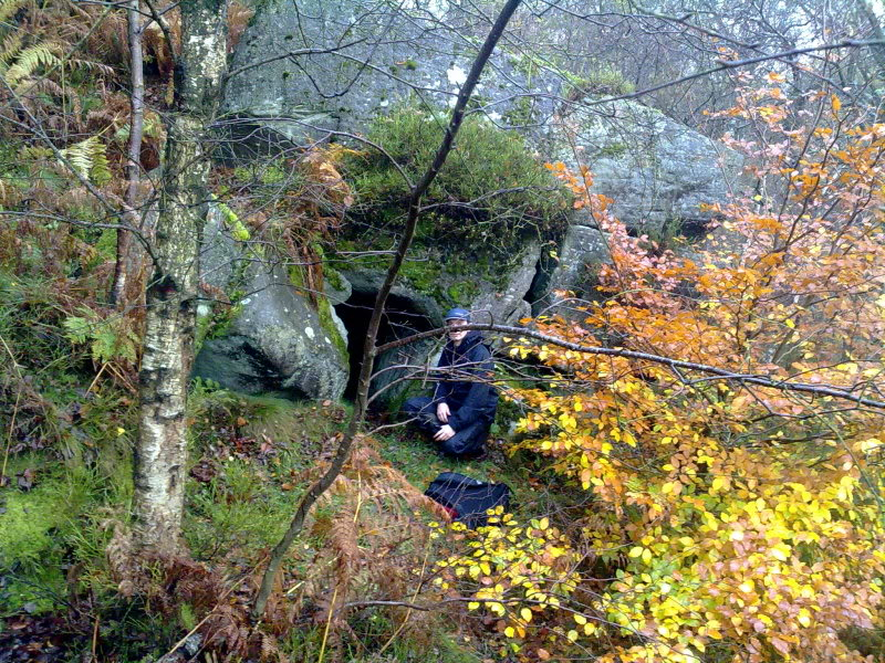 Ash Cabin Rock Fall Cave / Rock Shelter 05112009104