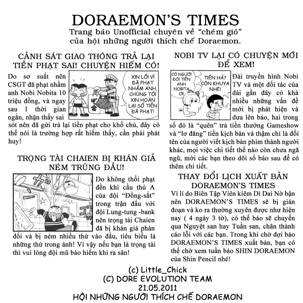 Tuần báo DOREMON'S TIMES Untitled-3