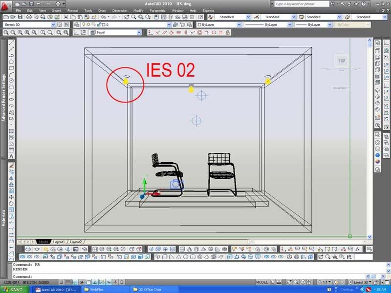 Autocad IES Wireframe1