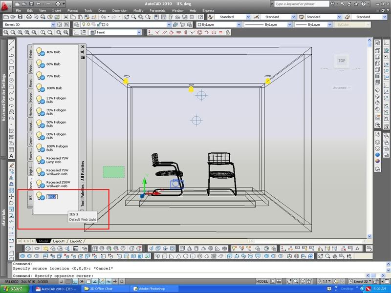 Autocad IES Wireframe4