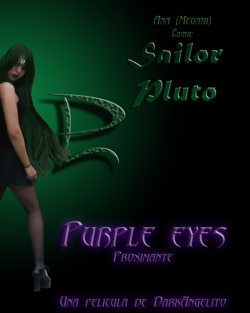 Fan film de Sailor Saturn Poster-Sailor-Pluto