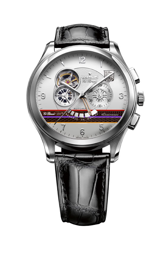 Exclusif : La collection ZENITH EL Primero du 40 ème anniversaire ! Classopenanniversary