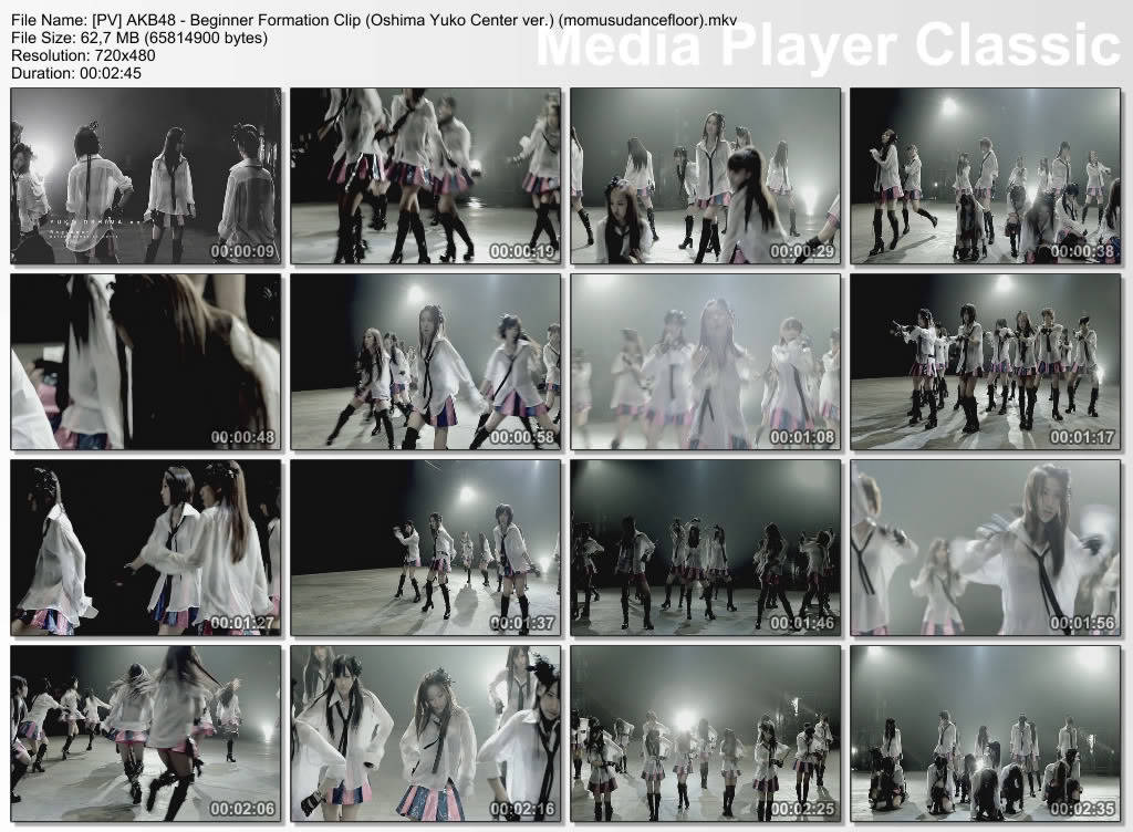 AKB48 - Beginner [PV + formation clips] PVAKB48-BeginnerFormationClipOshimaYukoCentervermomusudancefloormkv_thumbs_20110620_210757