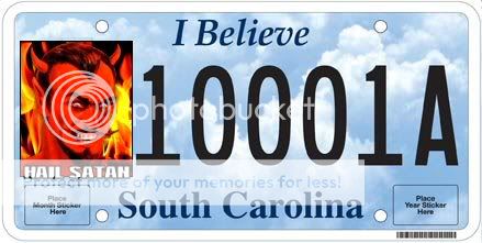 ‘Christian’ License Plates Licenceplate2