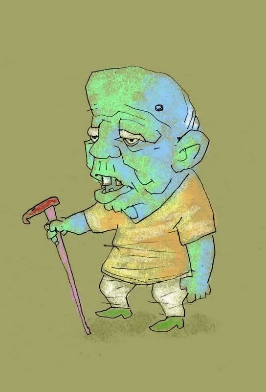 Ilustraciones igualitas quakero/as Grandpa_by_artistraghu