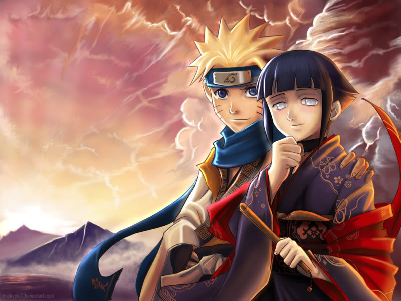 Wallpapers da Hyuuga Hinata Naruto-and-hinata