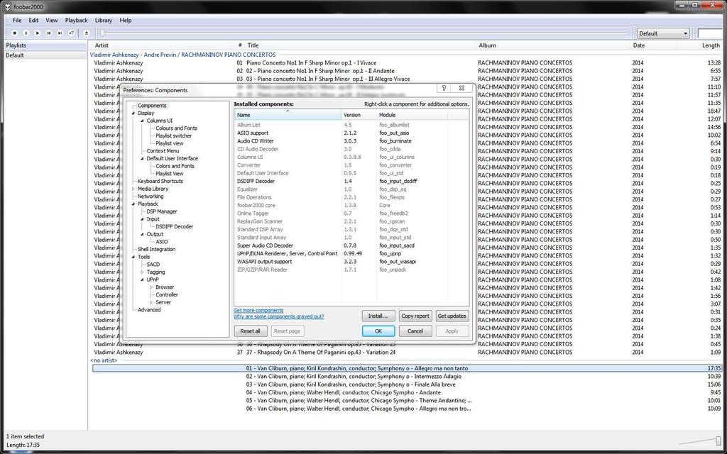 iFi Nano + Foobar2000: No reproduce archivos .dff correctamente Snap2