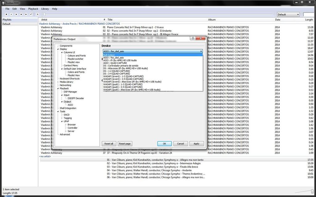 iFi Nano + Foobar2000: No reproduce archivos .dff correctamente Snap6