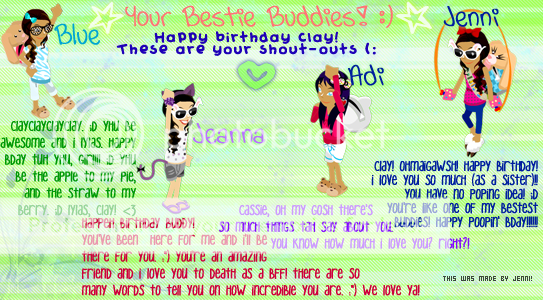 All 5 Parts Of Clay's BDay Graphics<3 CLAYBDAY2011-GIFT2