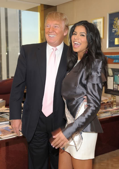 2010 | MU |  USA |  Rima Fakih DonaldTrumpGreetsMissUSA2010RimaFak