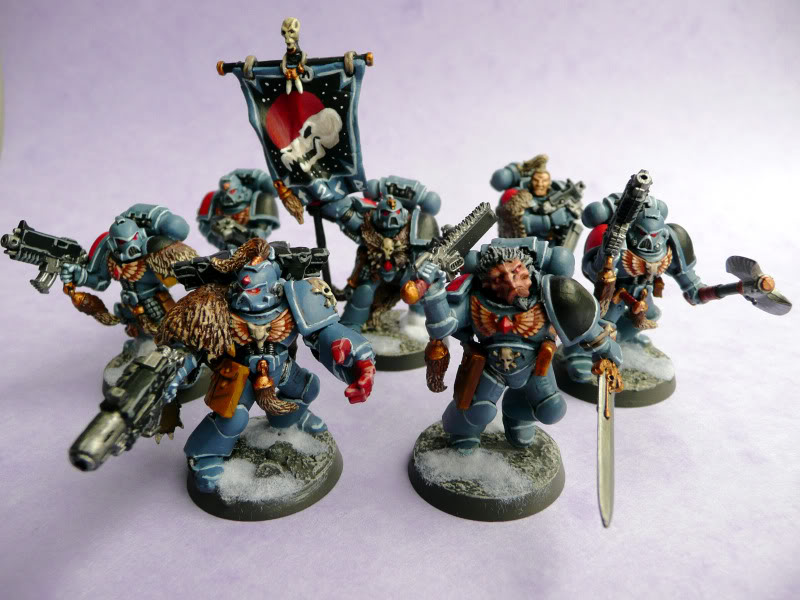 Project Space Wolves: Great Company of Gunnar Red Moon P1030422a