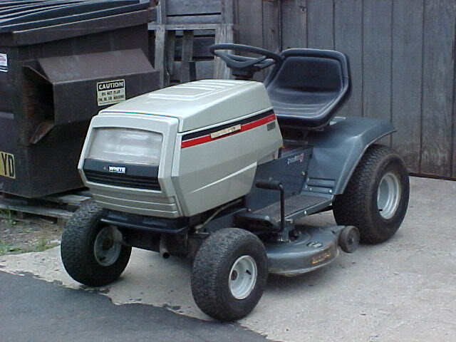 White Lawn Mower Parts 