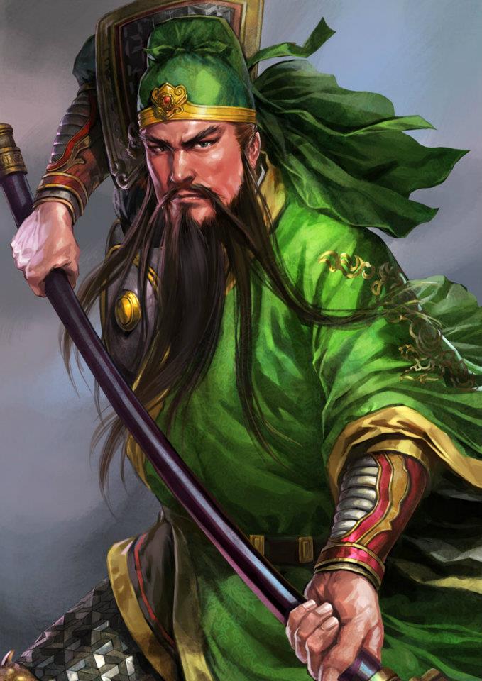 Tổng hợp các nhân vật tam quôc Guan_Yu