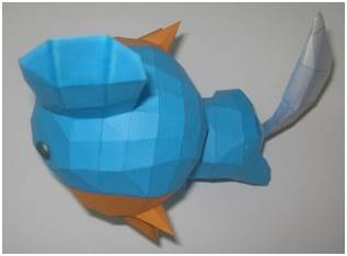 PaperCraft for kid ^^~ - Page 2 Mudkip3