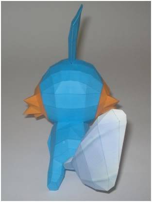 PaperCraft for kid ^^~ Mudkip8