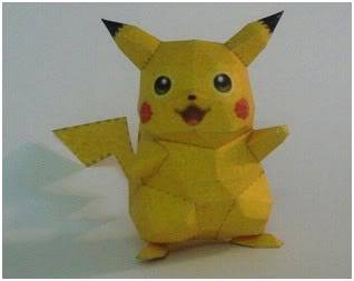 PaperCraft for kid ^^~ Pikachu1