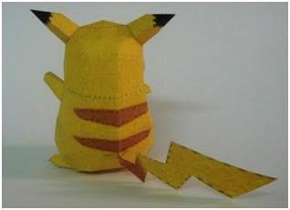 PaperCraft for kid ^^~ Pikachu2