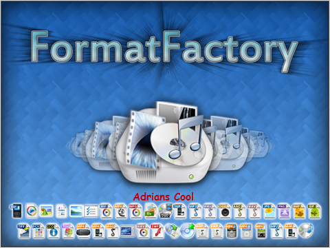 تحميل برنامج format factory لتحويل الصوت والفيديو  FormatFactory260ByAdrianDennis